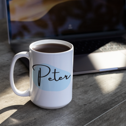 Personalisierte Namenstasse Tasse Kaffeebecher